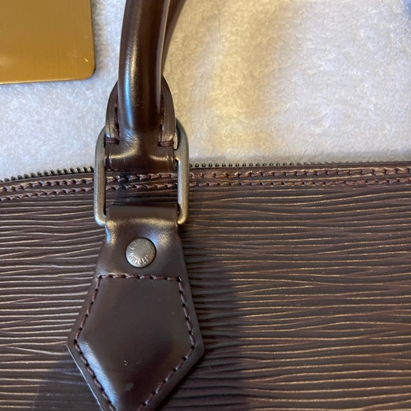 Louis Vuitton Dark Brown Epi Leather Alma - Picture 11 of 11